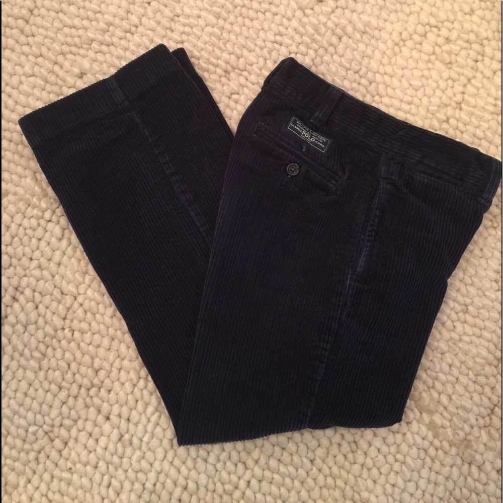Ralph Lauren Navy Blue Cords